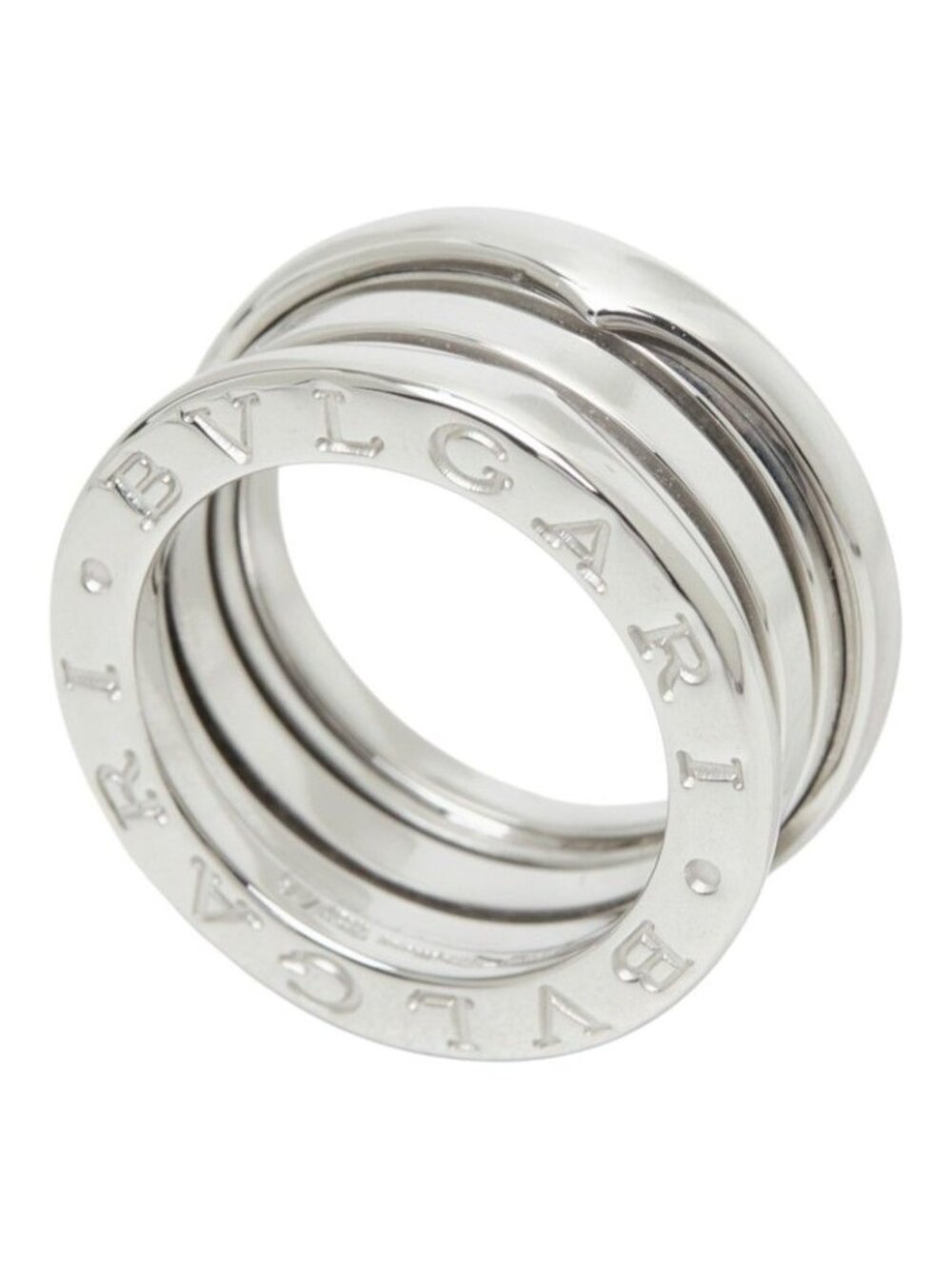 Bvlgari B.zero1 Band Ring 46 18k White Gold